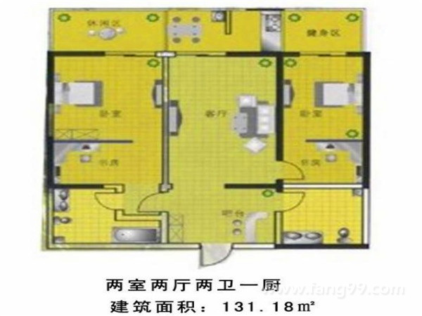 131平两室两厅