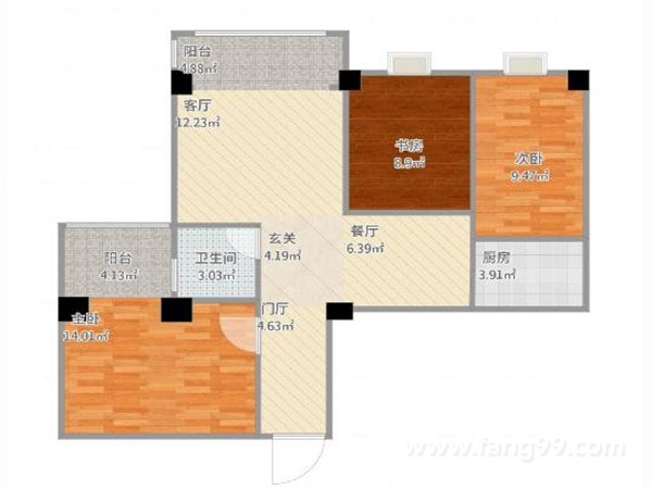 熙源名居户型图