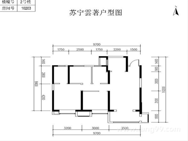 101平三室两厅两卫