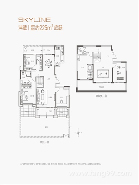 底跃225平