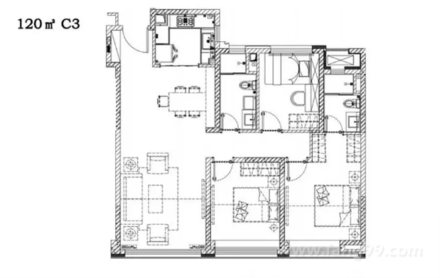 120㎡C3