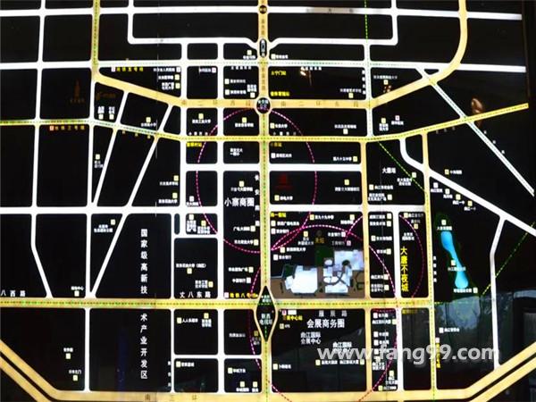 莱安中心交通图