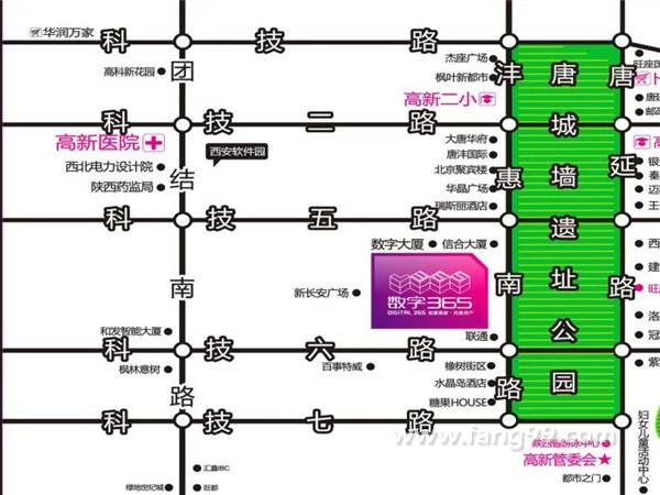 数字空间交通图