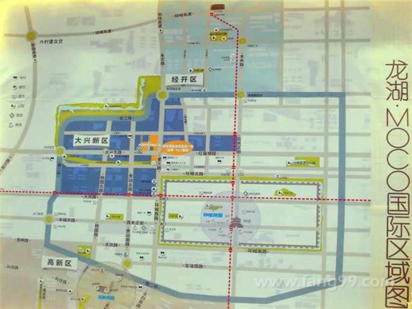龙湖·MOCO国际交通图