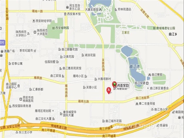 鸿基紫韵交通图