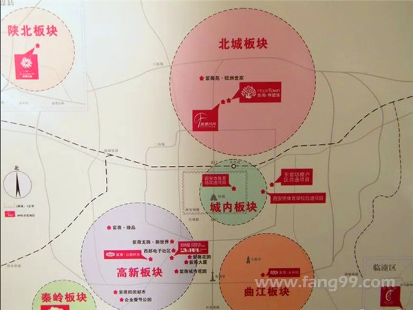 紫薇风尚交通图